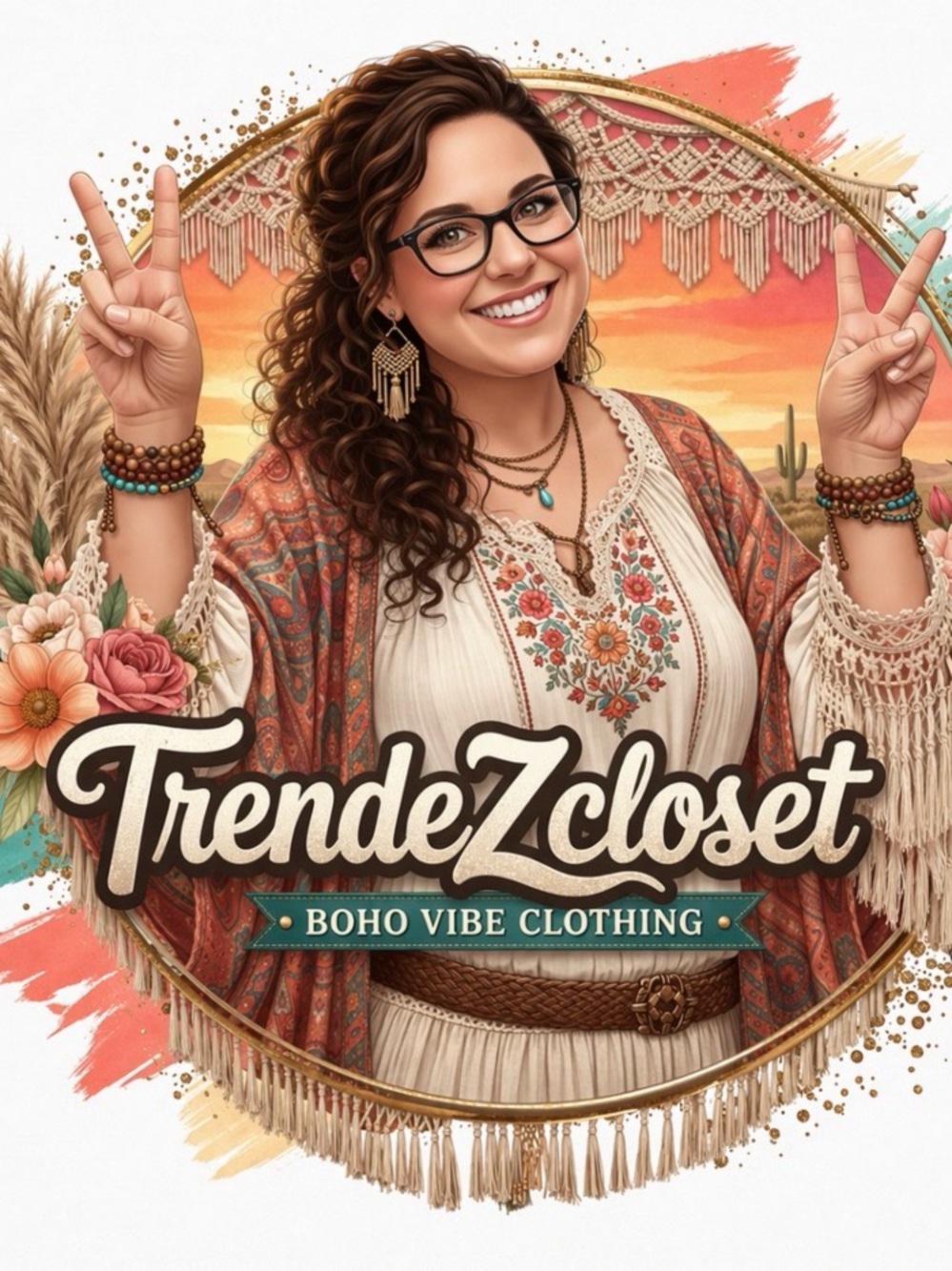TrendeZcloset is live ❤️ Flyer To Be Notified When I Go Live ❤️☮️🫶🏼 - Picture 2 of 10